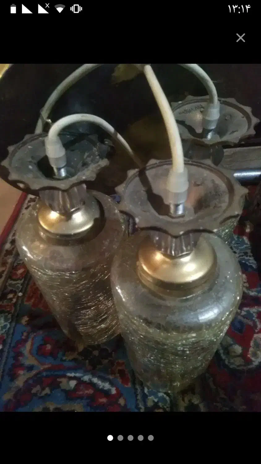 لوستر کریستالی|لوستر و چراغ آویز|کرج, حیدرآباد|دیوار