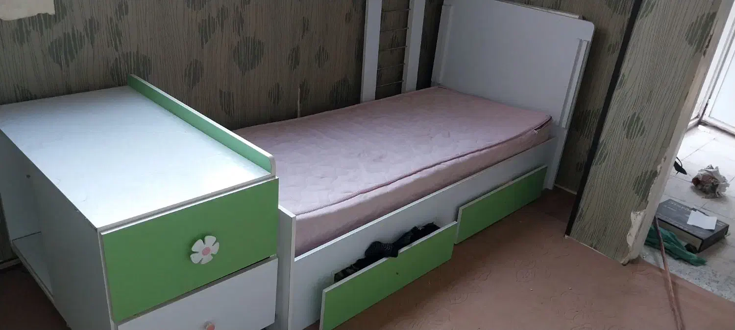 سرویس خواب کودک و نوجوانی|تخت و سرویس خواب|محمدیه-قزوین, |دیوار