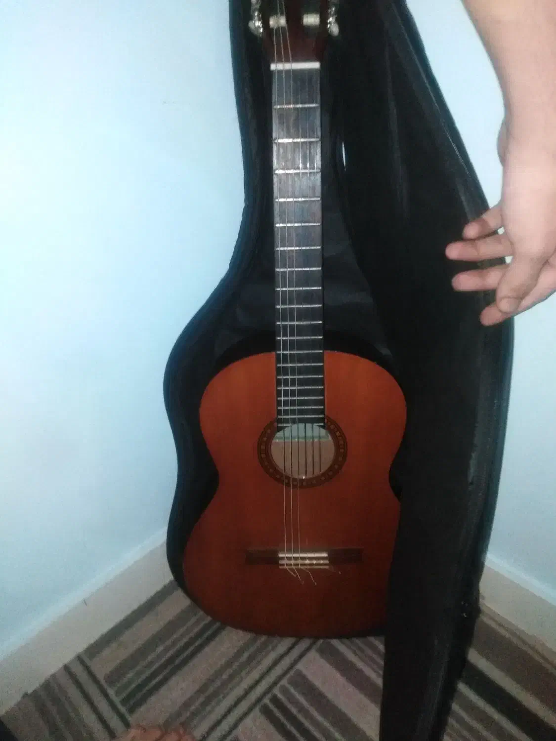 گیتار یاماها C40 اصل اندونزی|گیتار، بیس، امپلیفایر|گرگان, |دیوار