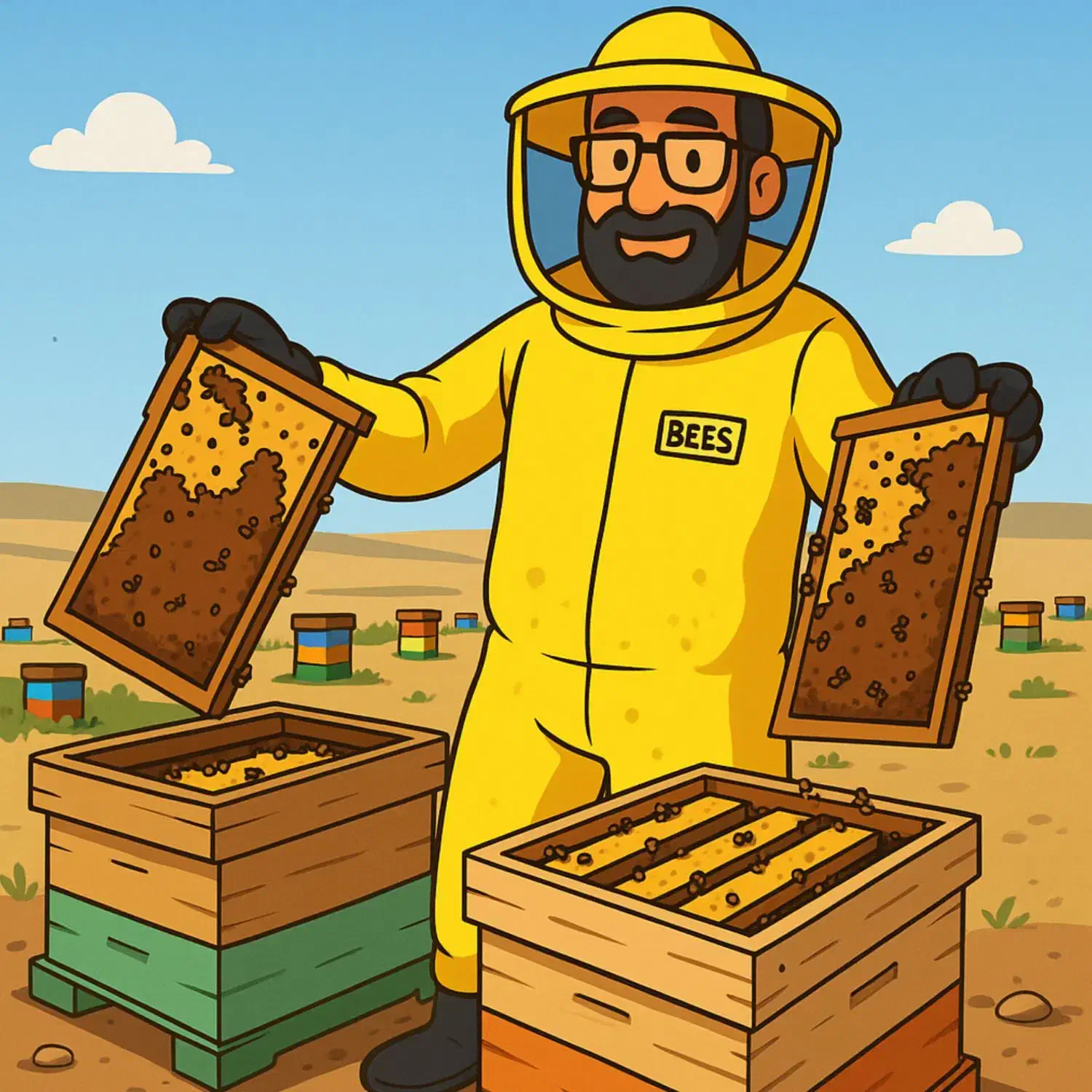 ۳۵ کیلو عسل طبیعی کوهستان|عمده‌فروشی|دهگلان, |دیوار