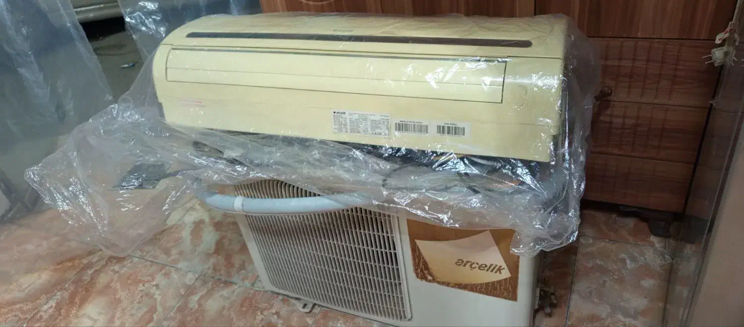 کولر گازی هجده هزار ارچلیک با وسایل هاش|کولر گازی و فن‌کوئل|خوی, |دیوار