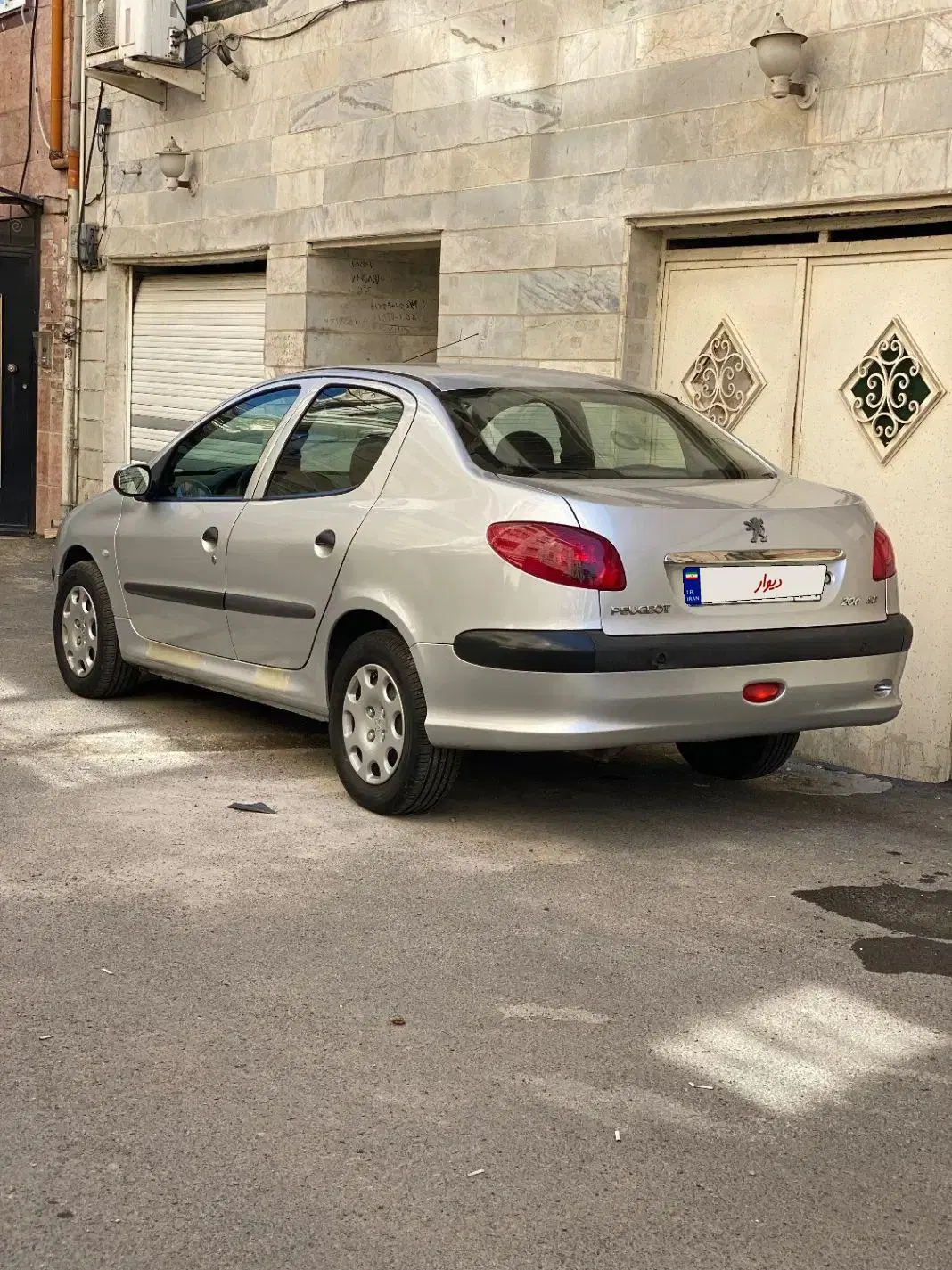206sd مدل93 TU5|خودرو سواری و وانت|رشت, امین الضرب|دیوار