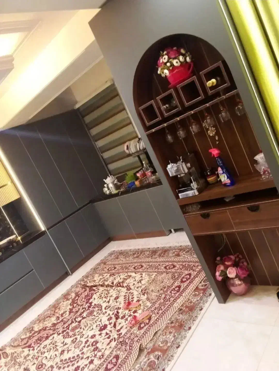 ساخت کابینت وکمددیواری تخت کمجاودیگرمصنوعات چوبی|کتابخانه، شلف، قفسه‌های دیواری|اسفراین, |دیوار