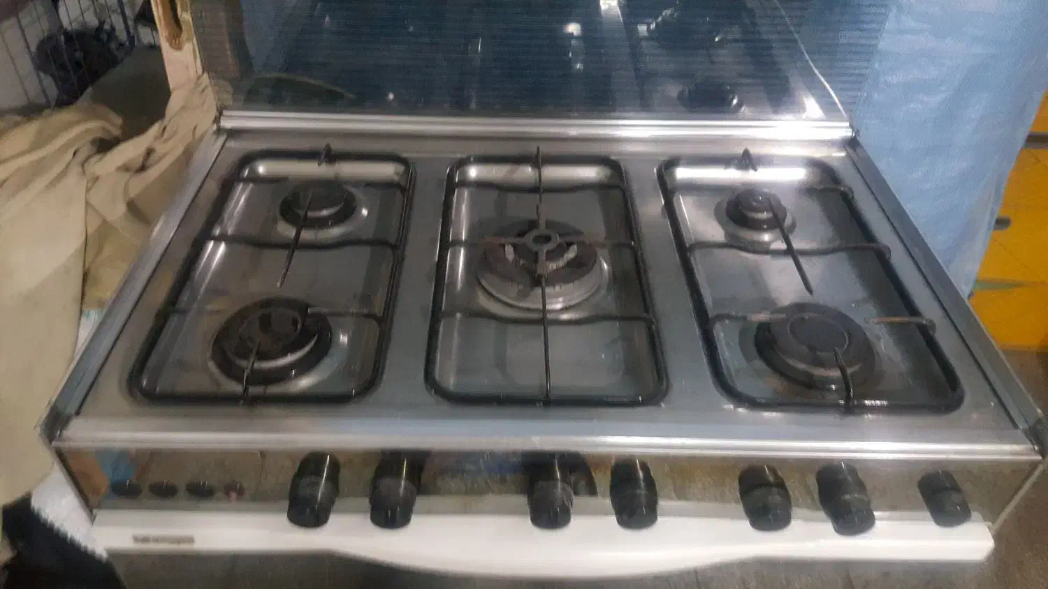 گاز فر دار پنج شوله|اجاق گاز و لوازم برقی پختوپز|تهران, دولاب|دیوار