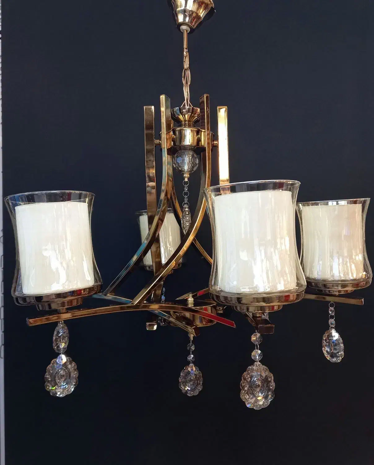 لوستر شاخه ای آنتیک|لوستر و چراغ آویز|فردیس, فردیس|دیوار