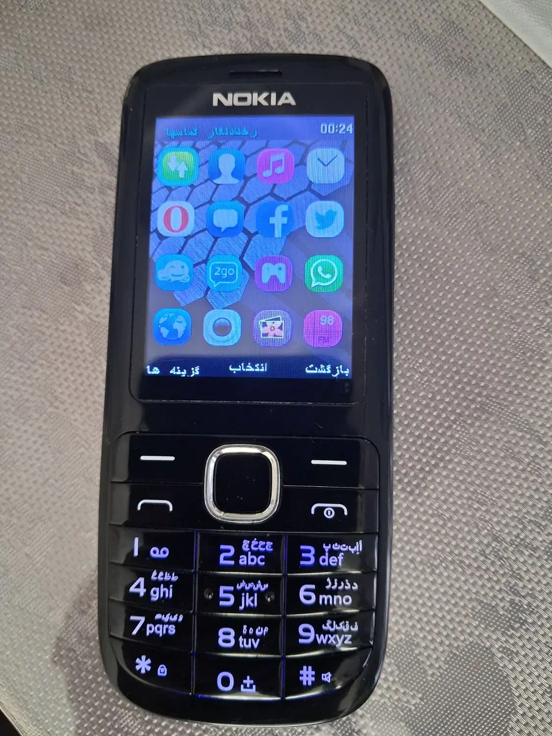 گوشی نوکیا اصل سالم و تمیزNokia 206|موبایل|تهران, خاوران|دیوار