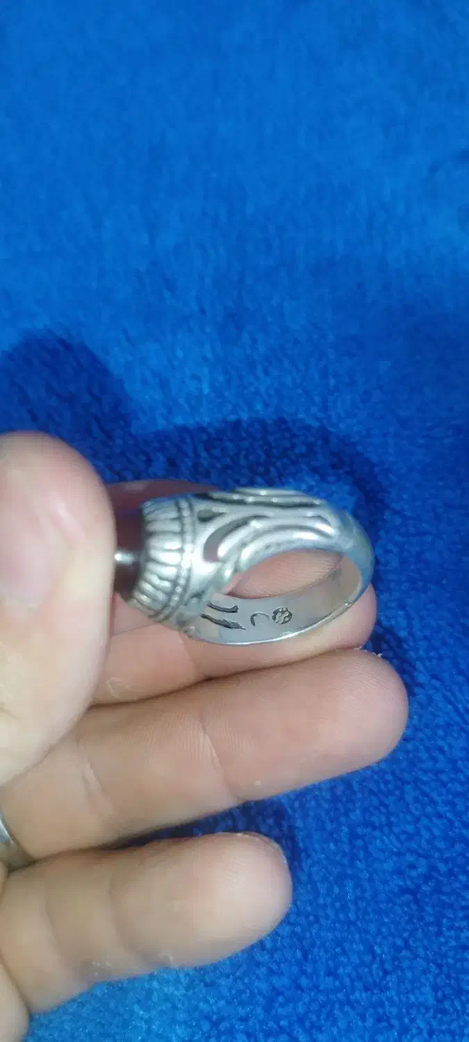 انگشتر دست ساز مهر تبریز طرح محمدی|جواهرات|آستارا, |دیوار