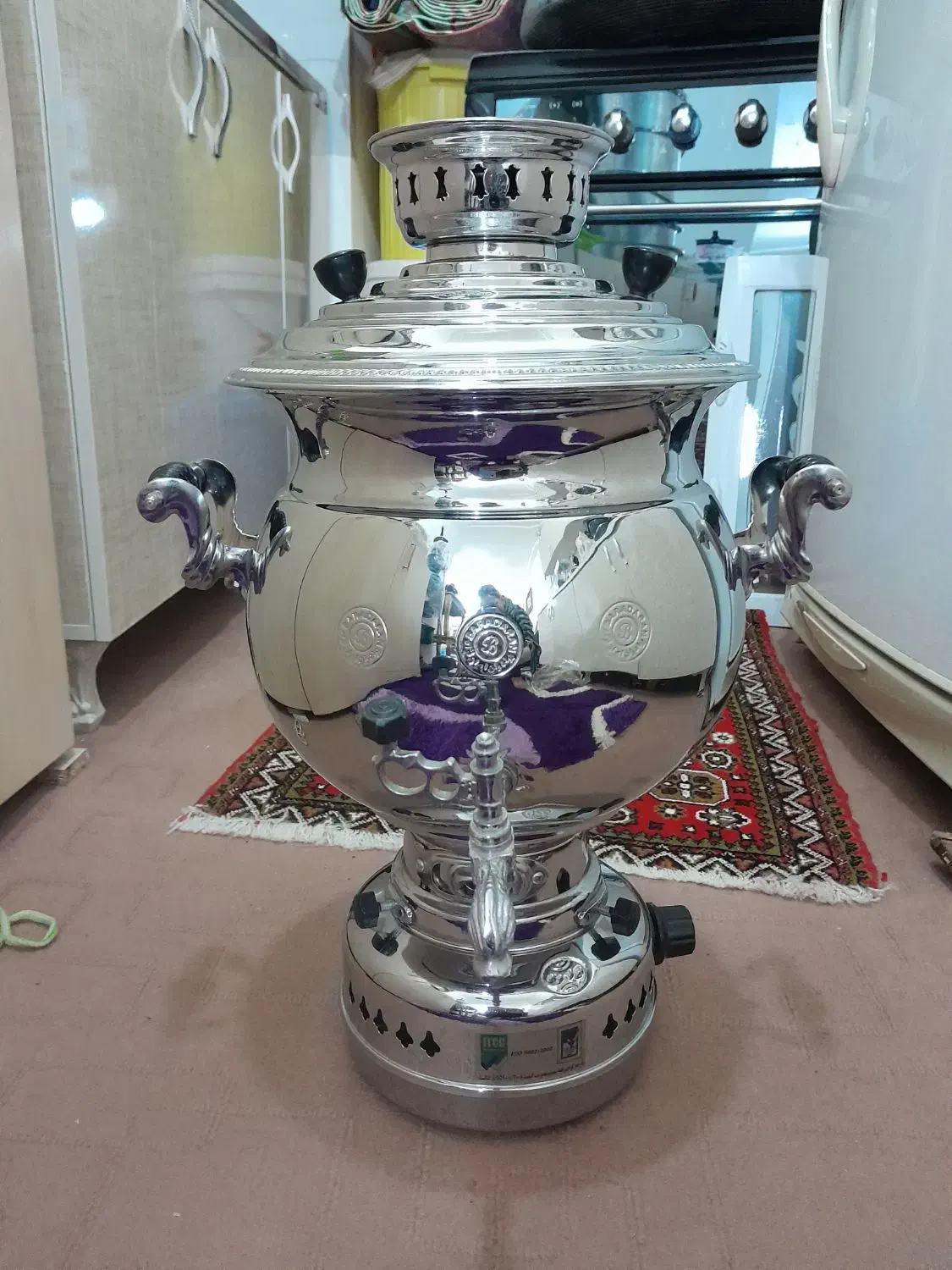 سماور گازی ۱۰ لیتری|سماور، چایساز، قهوهساز|میاندوآب, |دیوار