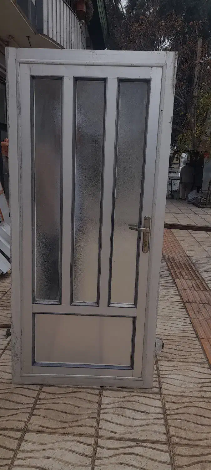 درب ورودی  آلومینیوم|مصالح و تجهیزات ساختمان|آق قلا, |دیوار