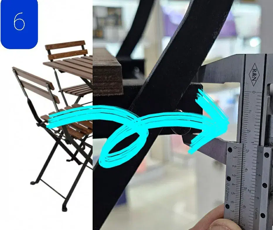 میز و صندلی تاشو ایکیایی|میز و صندلی غذاخوری|تهران, آشتیانی|دیوار