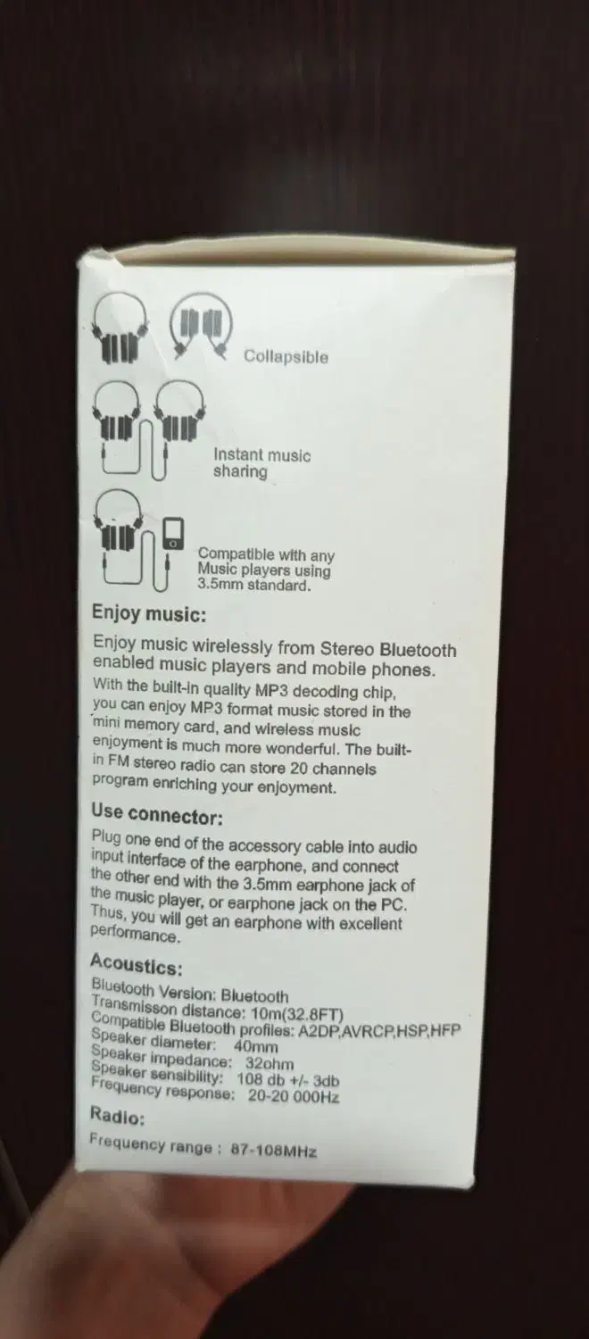 هدفون بلوتوثی NIa آکبند|لوازم جانبی موبایل و تبلت|اردبیل, |دیوار