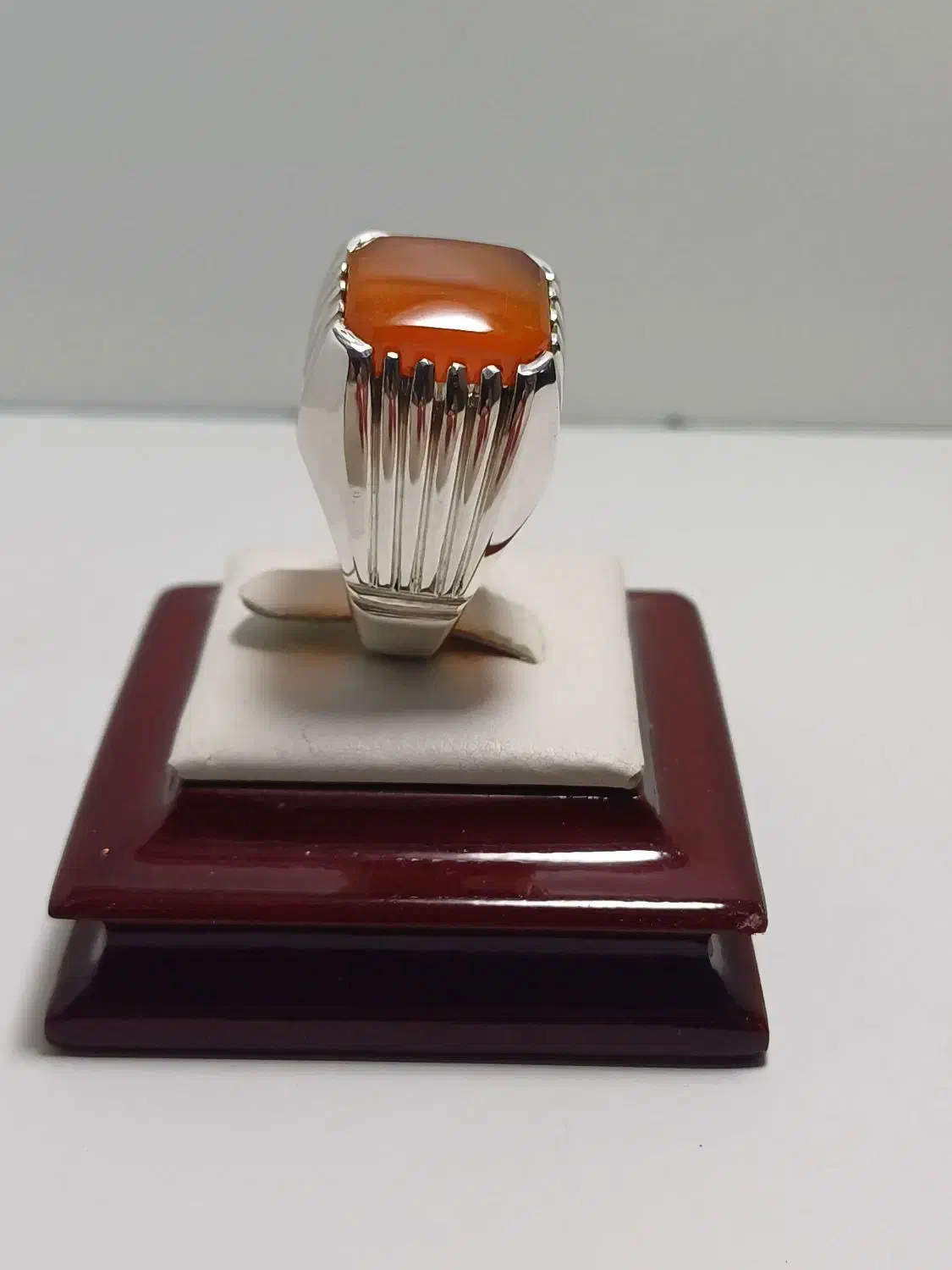 انگشتر نقره عقیق یمن|جواهرات|قم, شاه سید علی|دیوار