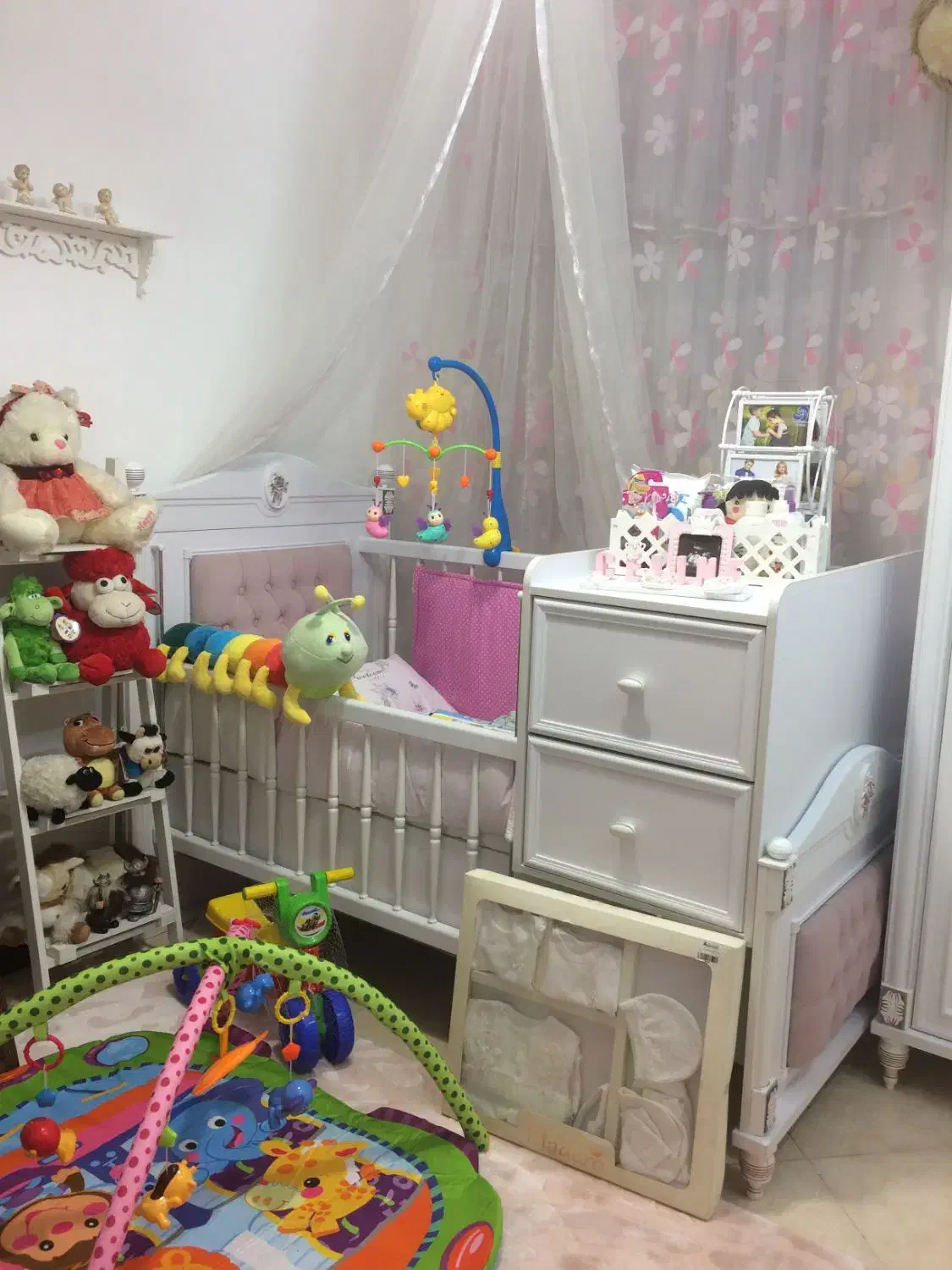 تخت نوزاد نوجوان ساحل چوب|تخت و سرویس خواب|ری, سیزده آبان|دیوار