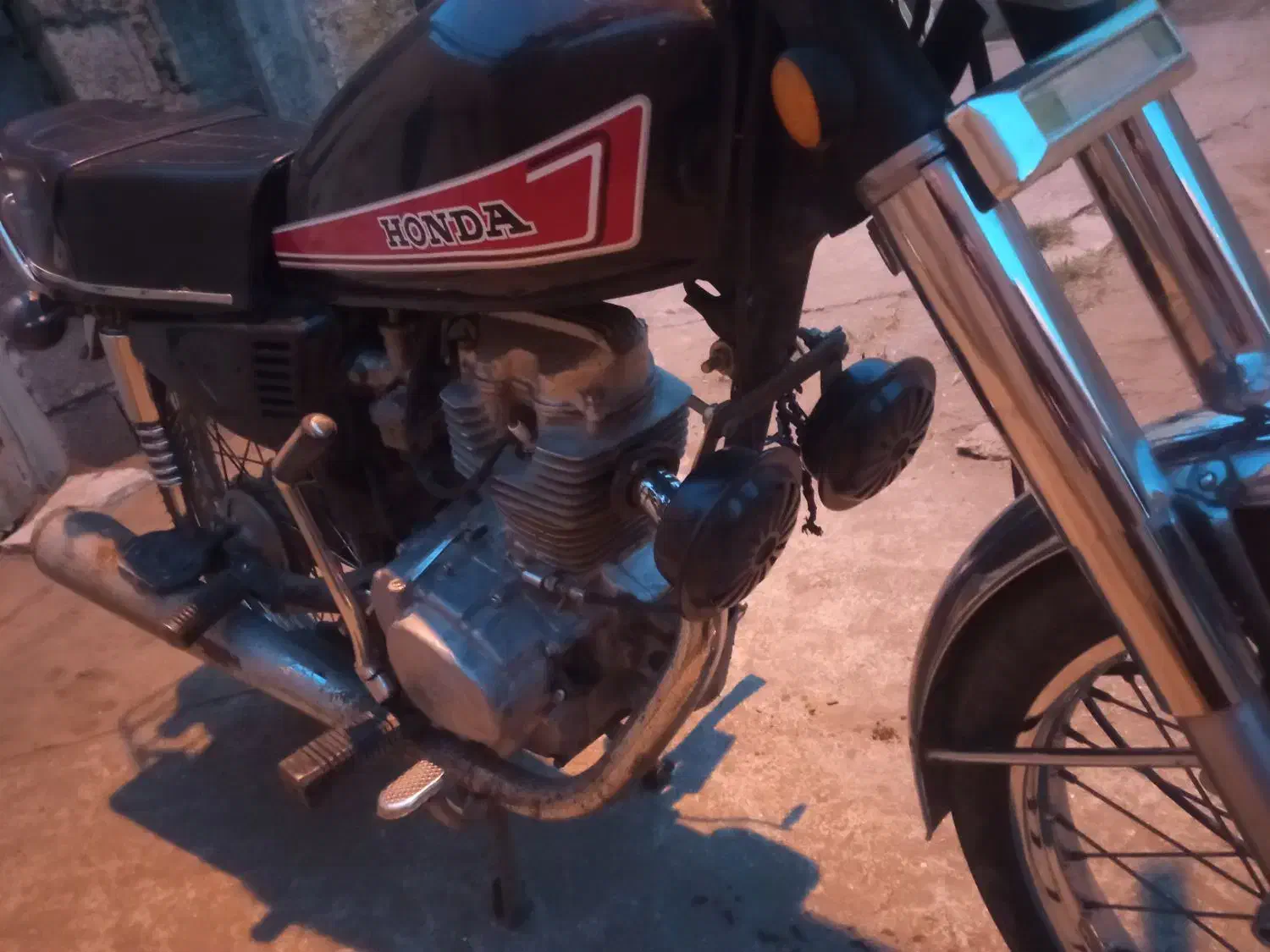 هندا 125درحد مزایده|موتورسیکلت|کیاشهر, |دیوار