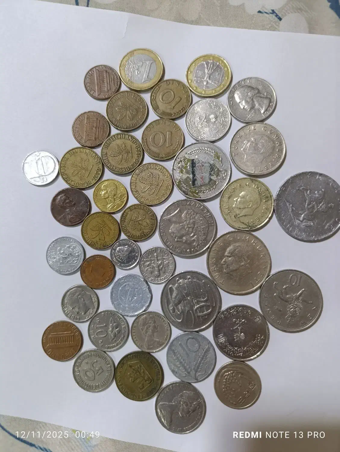 41عدد سکه آنتیک قدیمی|کلکسیون سکه، تمبر، اسکناس|نسیمشهر, |دیوار