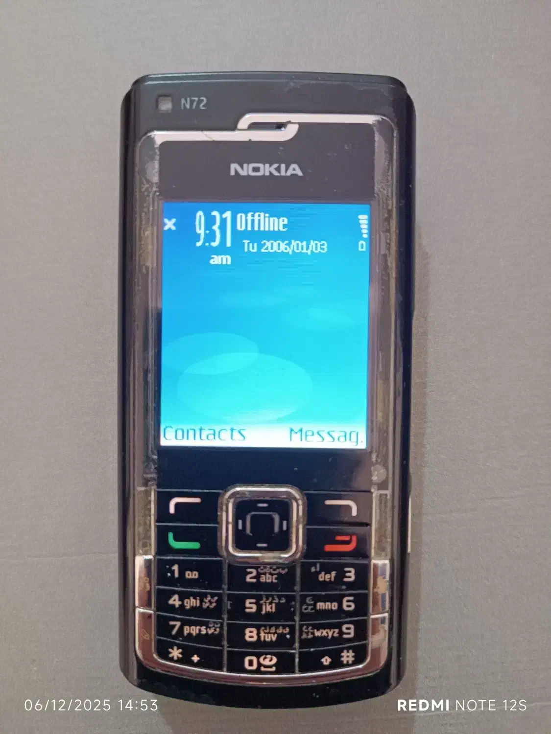 نوکیا n72|موبایل|اردبیل, |دیوار