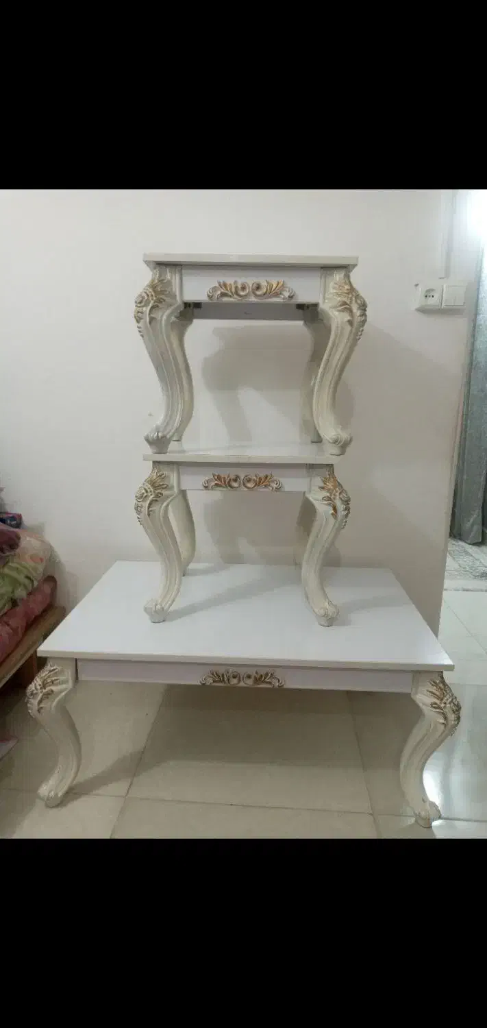 میزجلومبلی ۳ تیکه|مبلمان خانگی و میز عسلی|رشت, احمد گوراب|دیوار