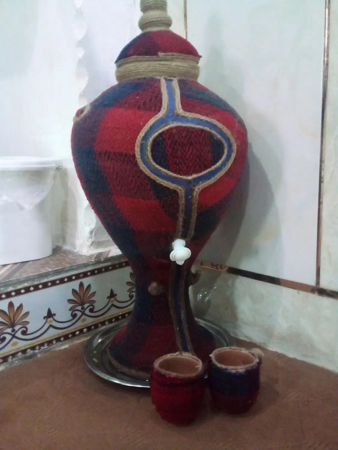 حبانه تراث العرب|مجسمه، تندیس، ماکت|اهواز, کوی علوی|دیوار