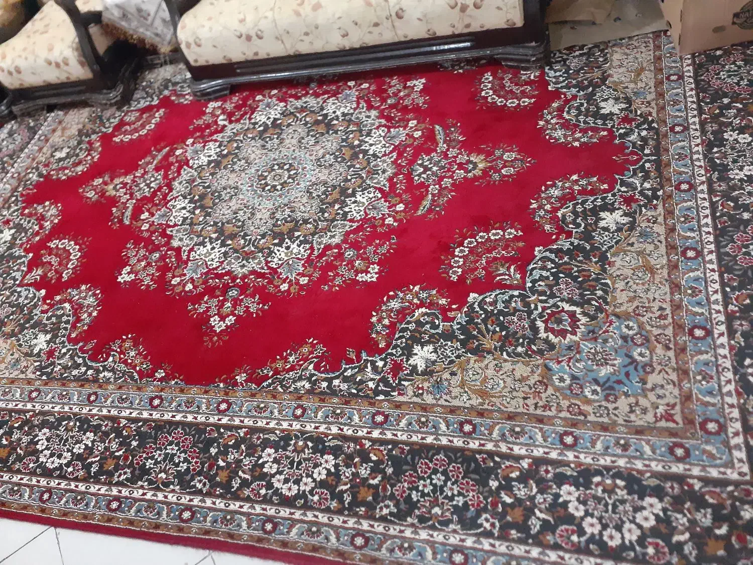 فرش ۱۲متری|فرش|بروجرد, |دیوار