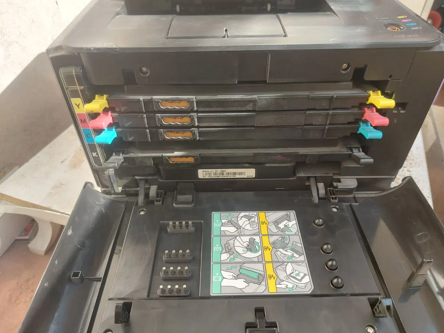 پرینتر لیزری سامسونگ رنگی cl315|پرینتر، اسکنر، کپی، فکس|کرج, فاز ۴ مهرشهر|دیوار