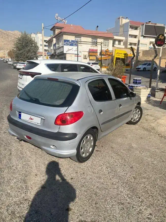 ۲۰۶ موتور فرانسه فابریک|خودرو سواری و وانت|شیراز, ستارخان|دیوار