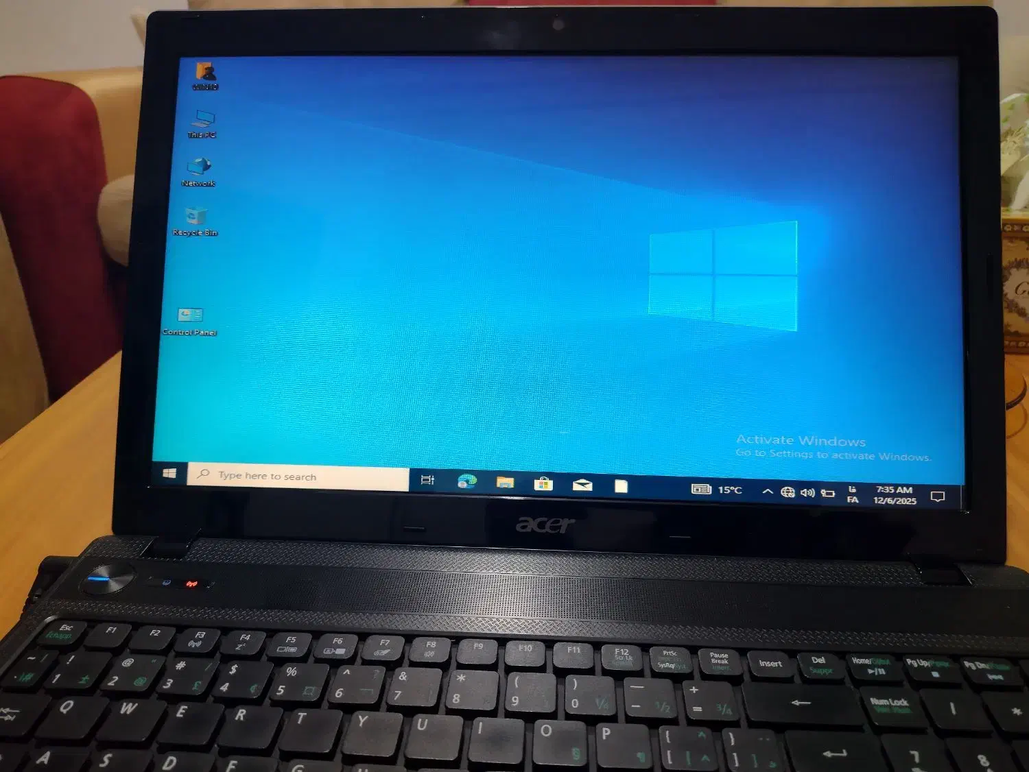 لپتاپ acer|رایانه همراه|خشکبیجار, |دیوار