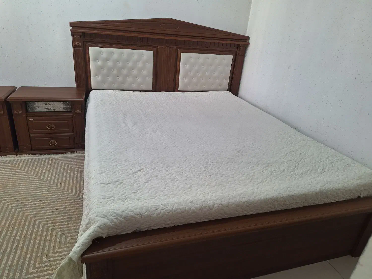 سرویس خواب ترک اچ دی اف ویونا|تخت و سرویس خواب|محمدیه-قزوین, |دیوار