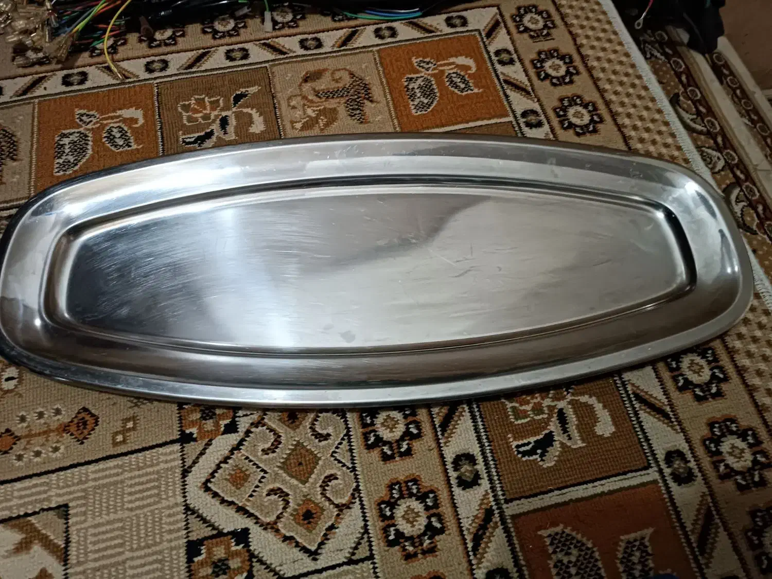 سینی استیل|ظروف سرو و پذیرایی|قم, محمد آباد|دیوار