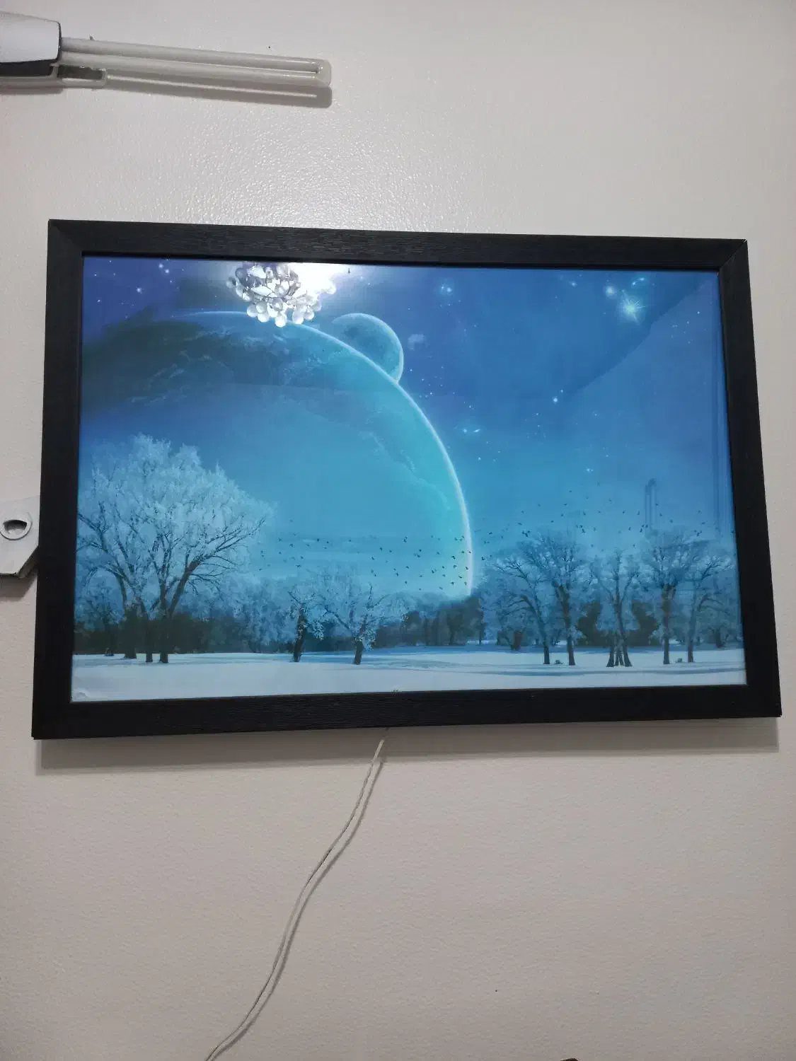 تابلو چراغ خواب|چراغ خواب و آباژور|شاهین‌شهر, عطار|دیوار