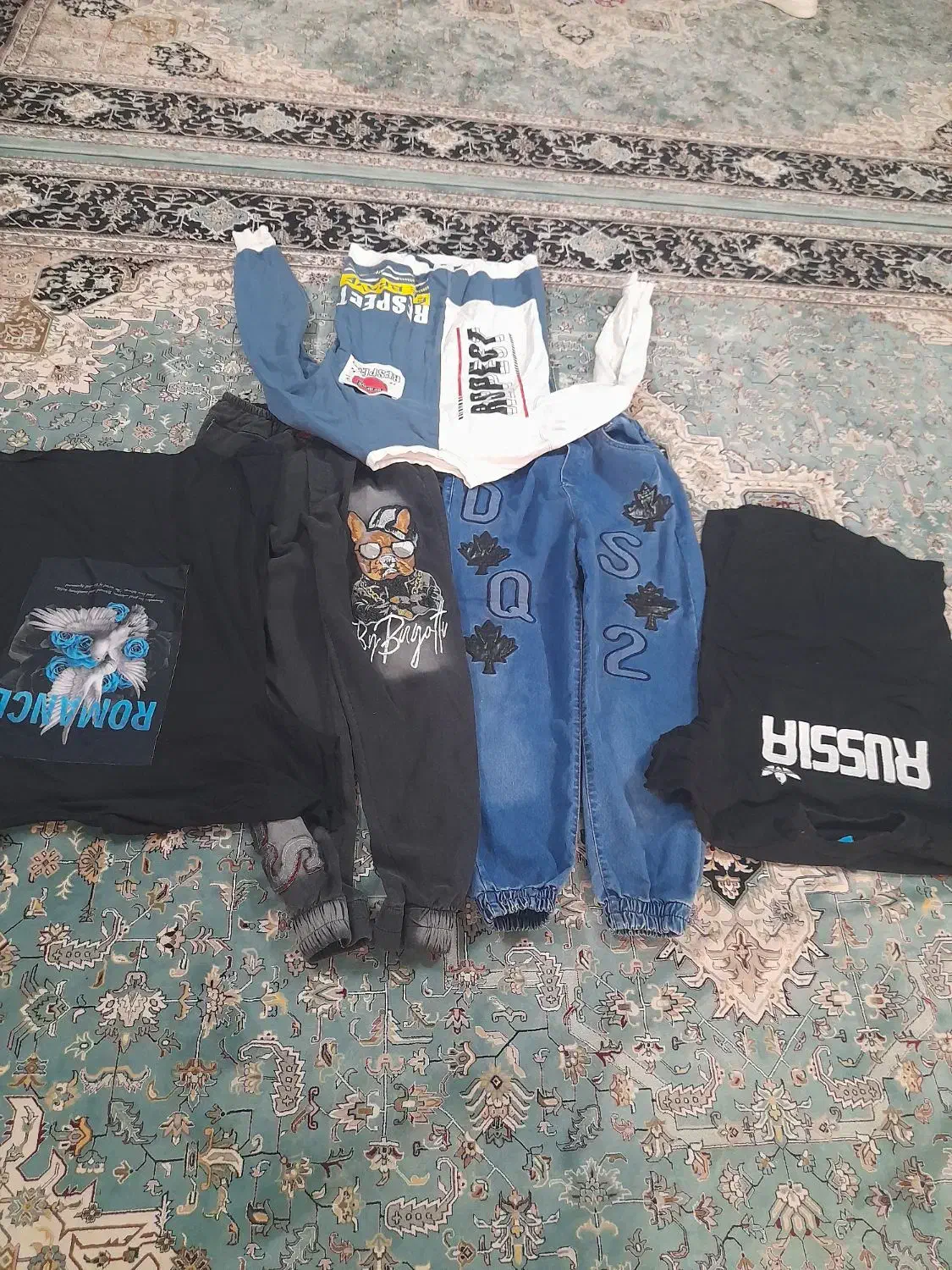 کاپشن  مانتو  هودی کیف درحد نو|لباس|قرچک, باقرآباد|دیوار