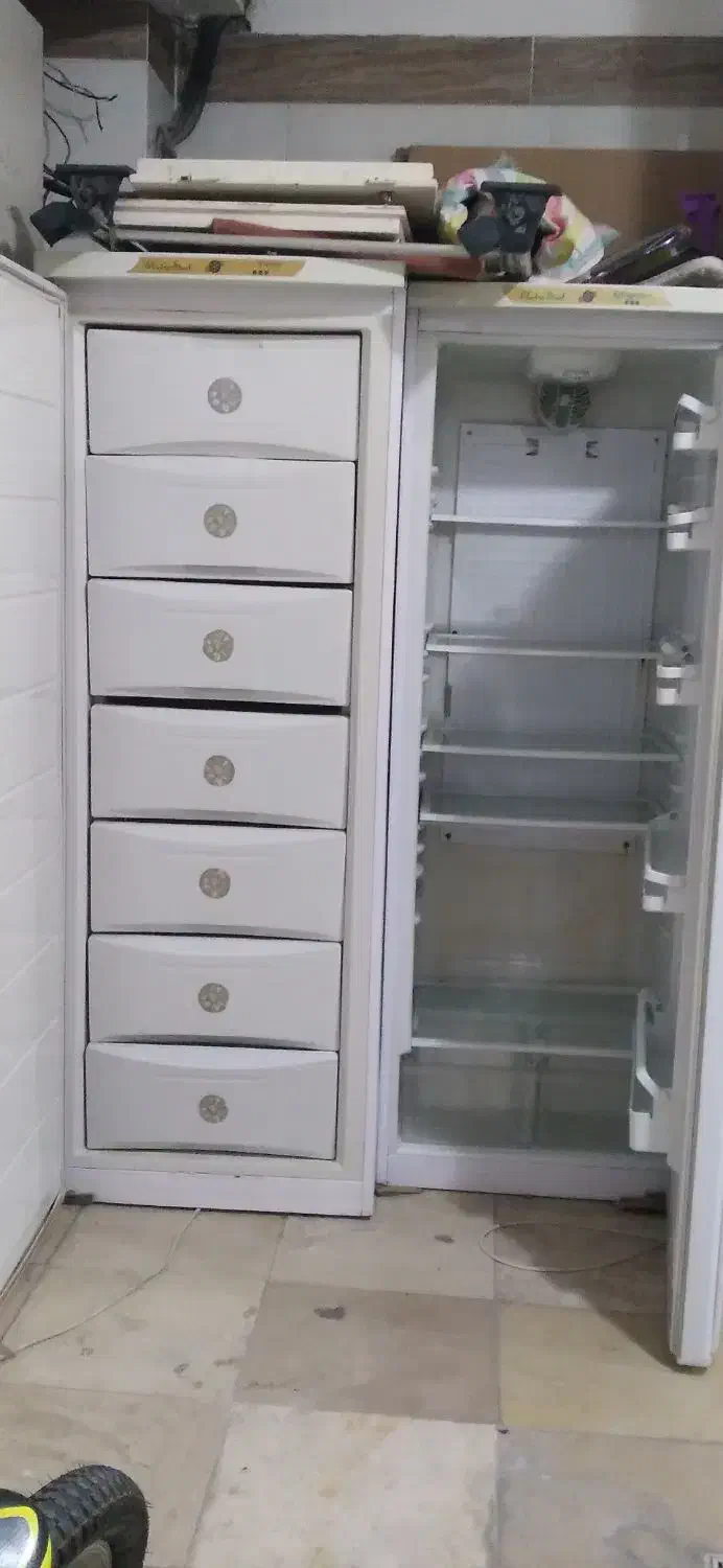 یخچال و فریزر دوقلو الکترواستیل سالم|یخچال و فریزر|سهند, |دیوار