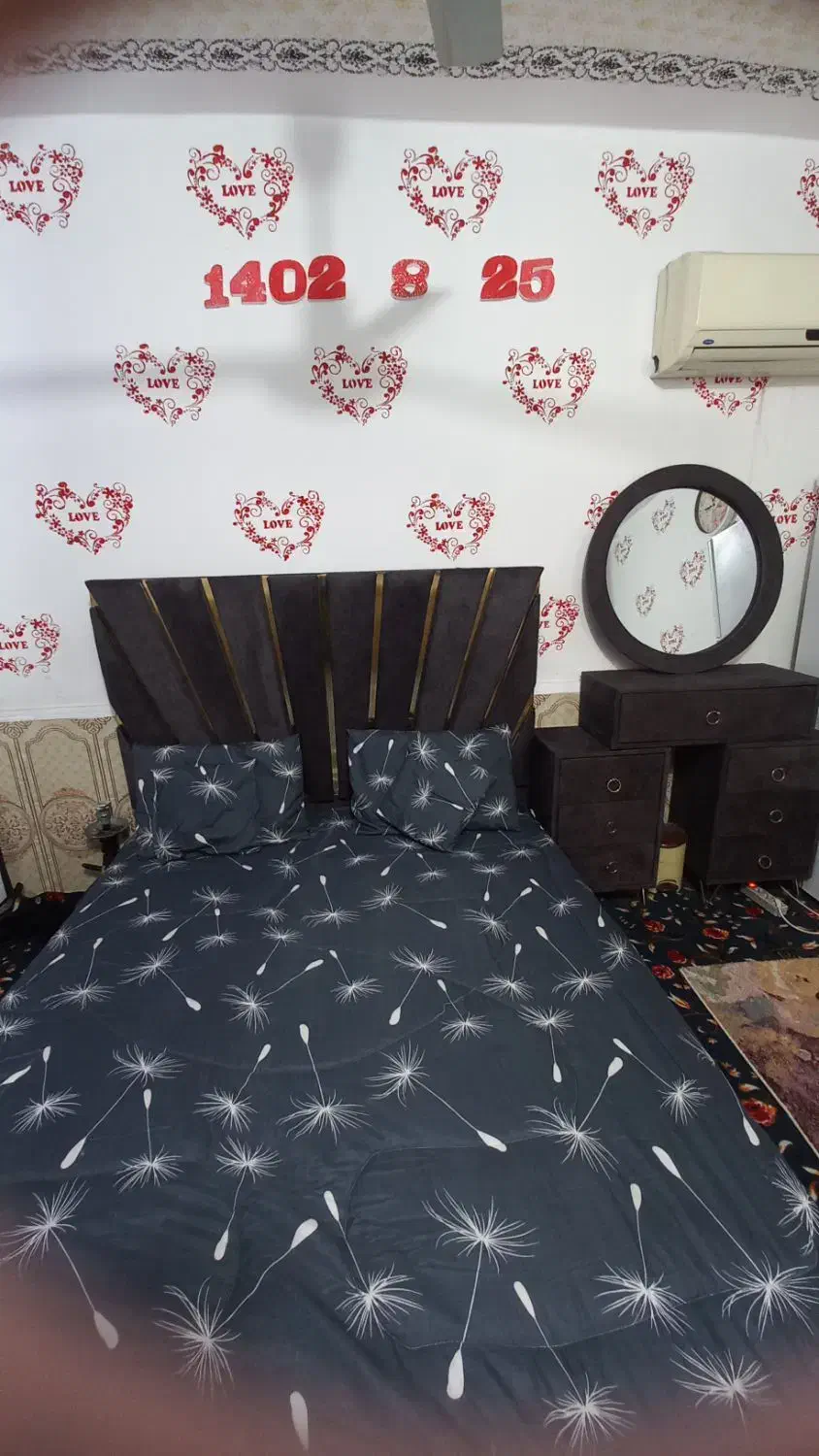 تخت خواب|تخت و سرویس خواب|اهواز, ملاشیه|دیوار