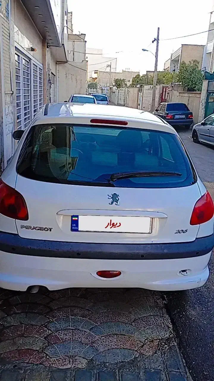 ۲۰۶ مدل ۸۸|خودرو سواری و وانت|شیراز, فرگاز|دیوار