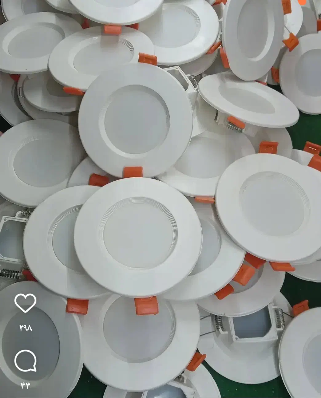 هالوژن توکار 7وات از تولید به مصرف تضمینی ..محدود|لامپ و چراغ|مشهد, شهید آوینی|دیوار