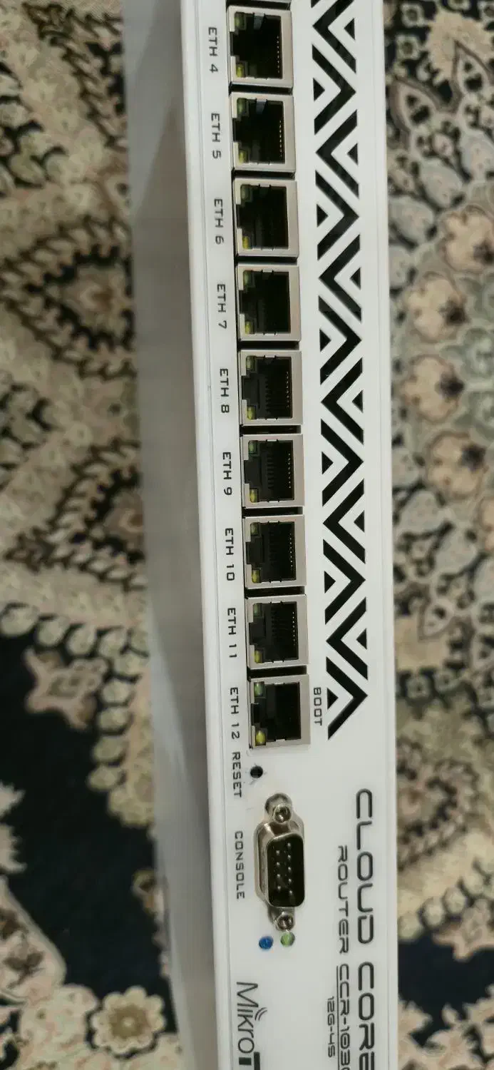 mikrotik CCR-1036 12G-4S نو|مودم و تجهیزات شبکه|تهران, مخصوص|دیوار