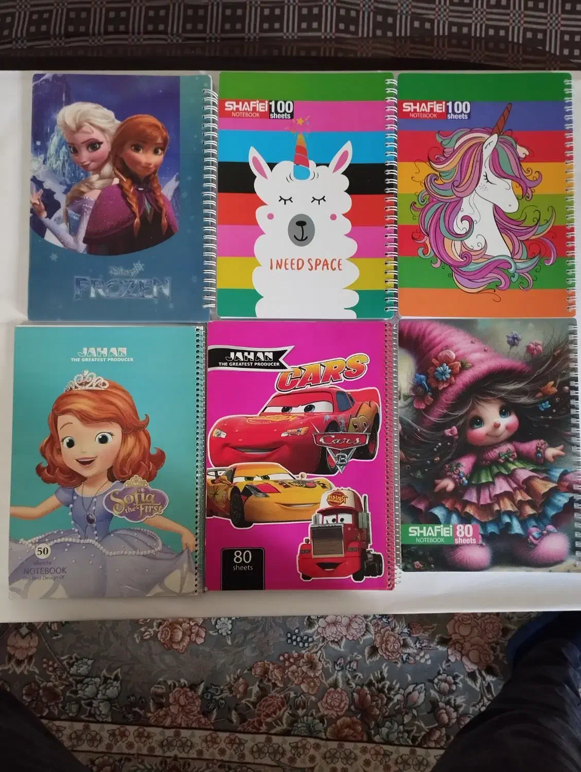 تعدادی دفتر فانتزی نو زیر قیمت|لوازم التحریر|تهران, قیام|دیوار