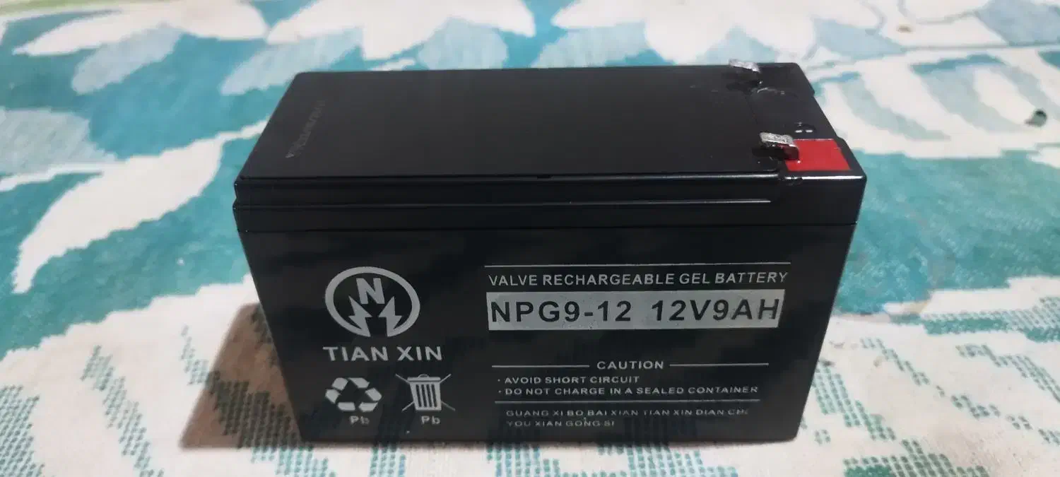 باطری ۱۲ولت ۹امپر|قطعات و لوازم جانبی رایانه|قم, هفت تیر|دیوار