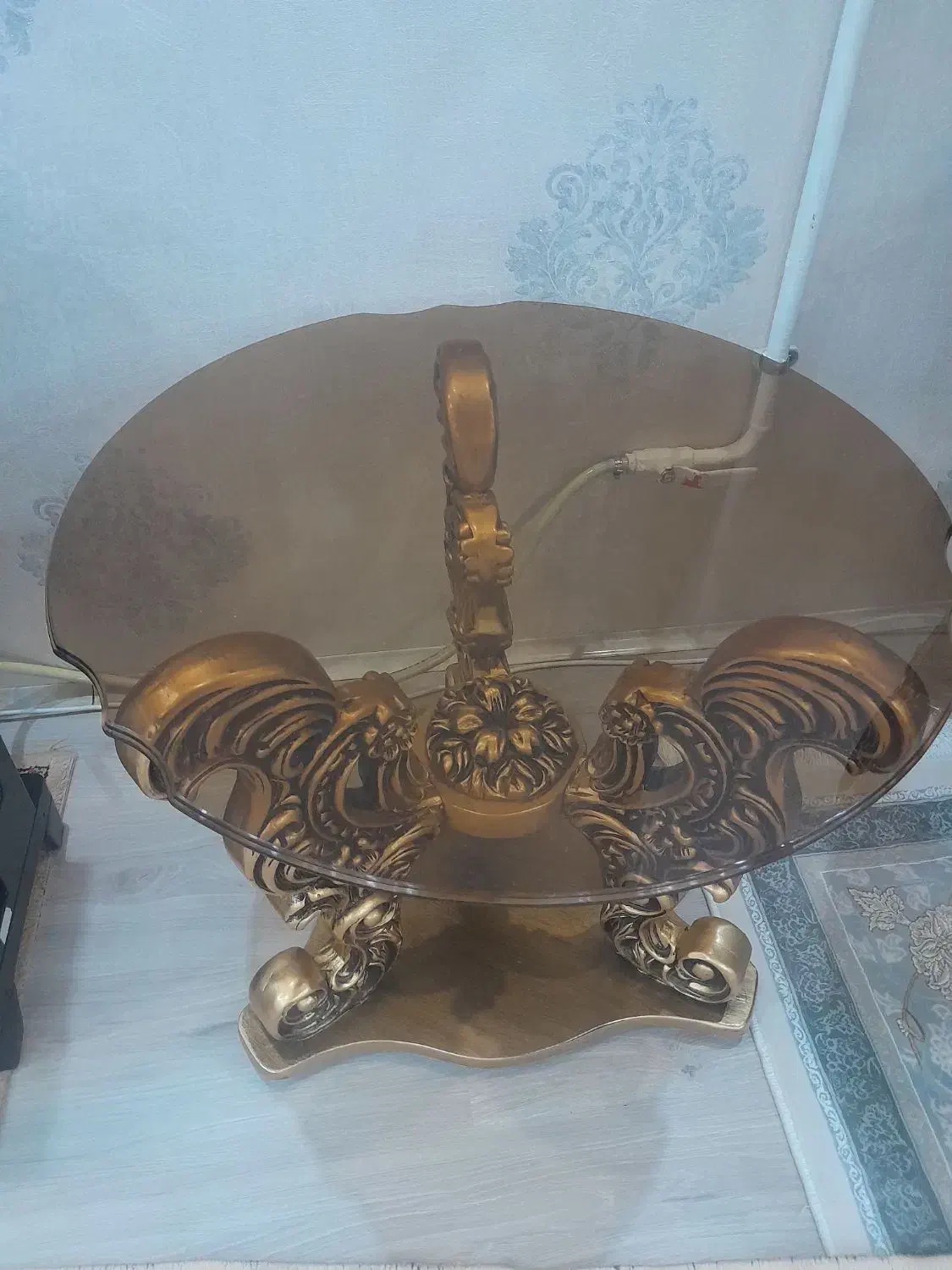 مبل سلطنتی ۹نفره|مبلمان خانگی و میز عسلی|خرم‌آباد, |دیوار