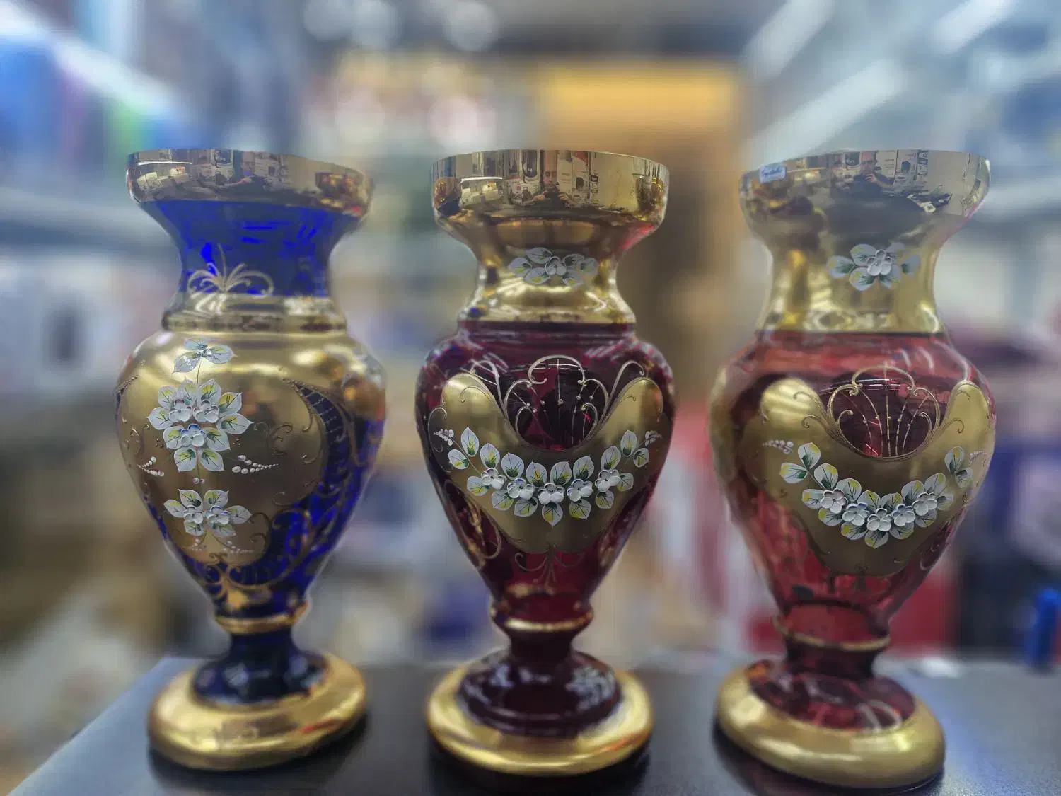 گلدان اگرمن کریستال اصل چک|صنایع دستی و سایر لوازم تزئینی|تبریز, |دیوار