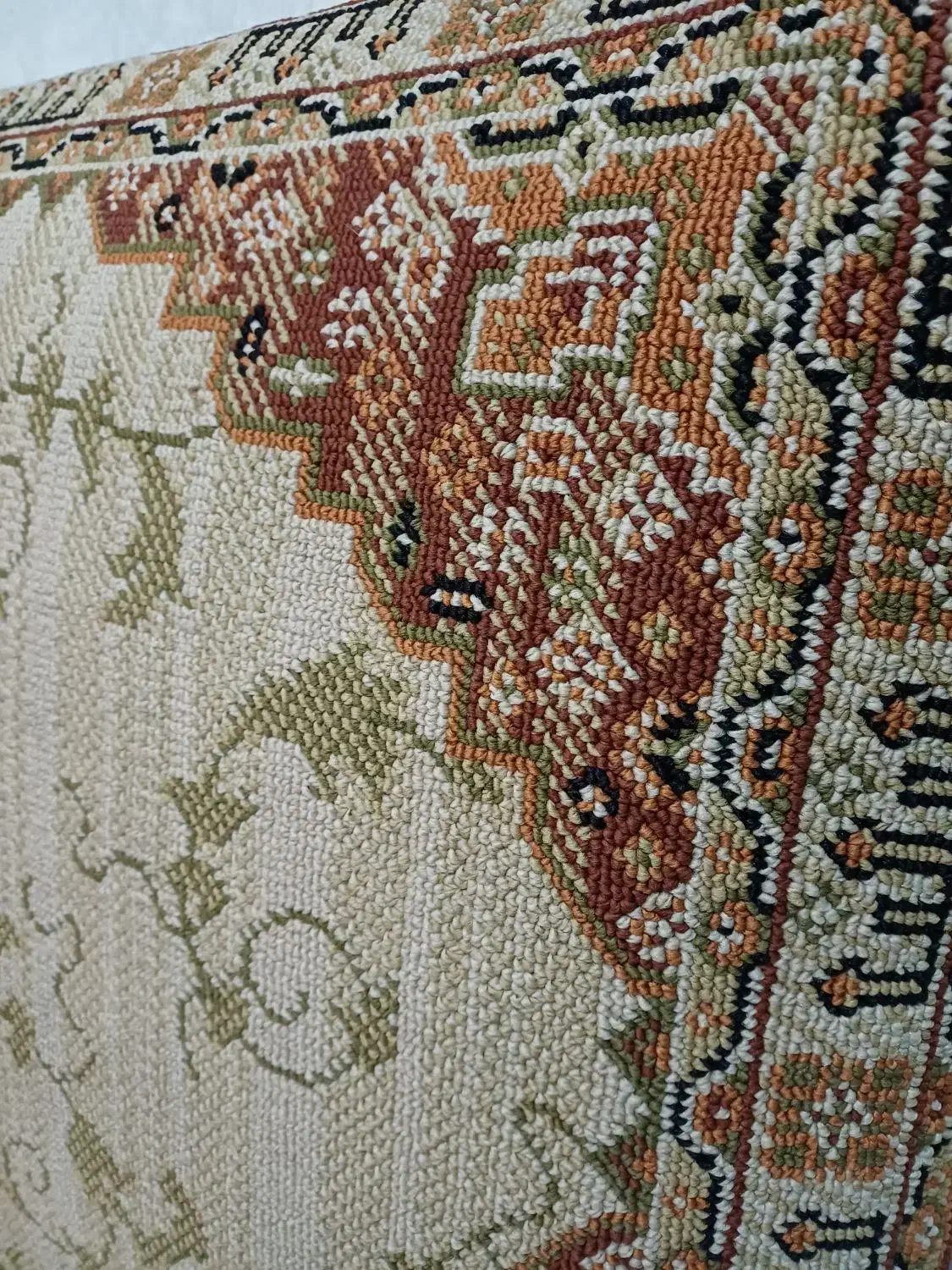 پشتی گلیم خوش نقش|پشتی|ری, اقدسیه|دیوار