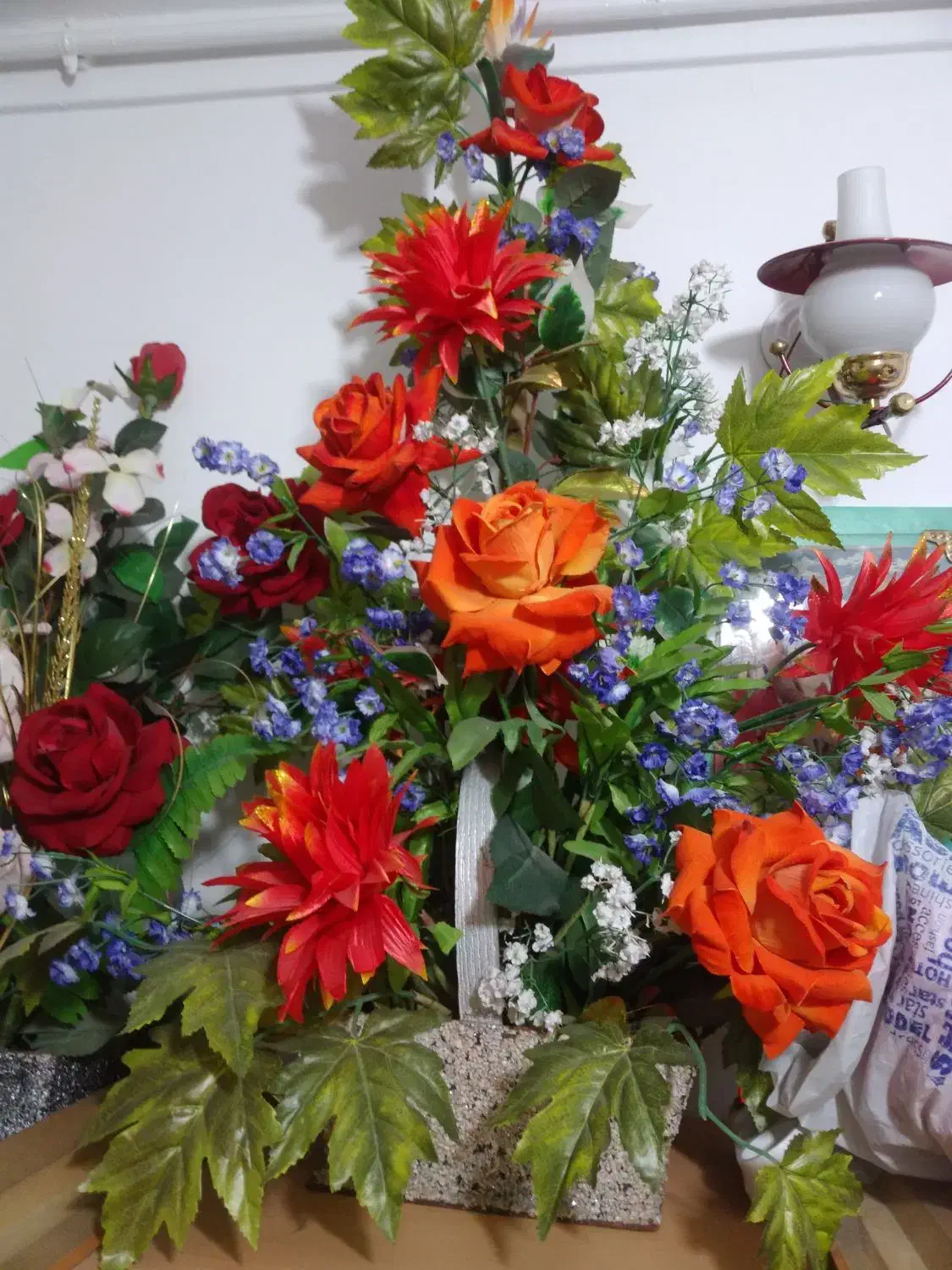 گلهای مصنوعی و سالم|گل مصنوعی|ارومیه, |دیوار