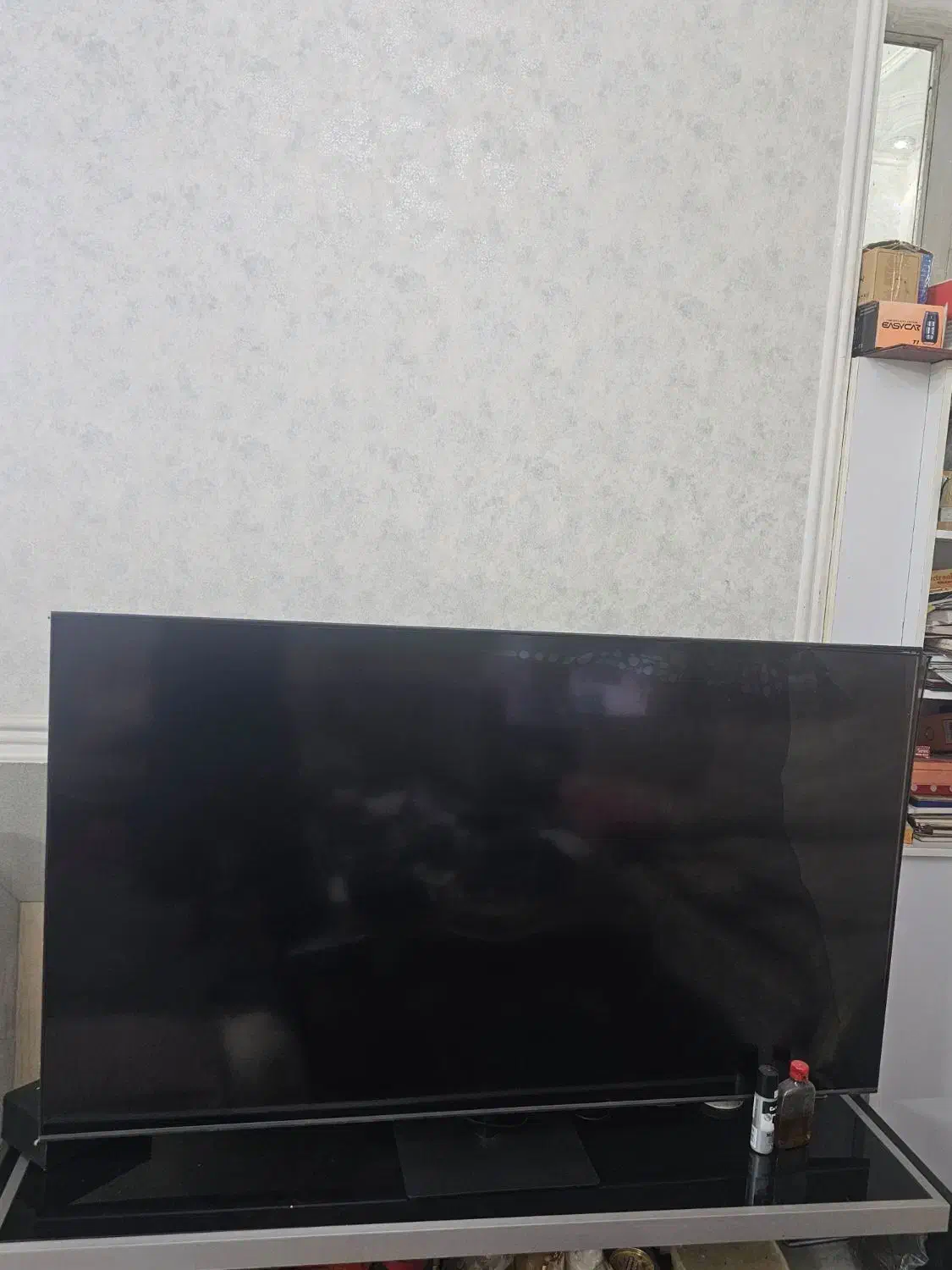 فروش تلویزیون سامسونگ ۶۵ اینچ آسیب صفحه دیده|تلویزیون و پروژکتور|زابل, |دیوار