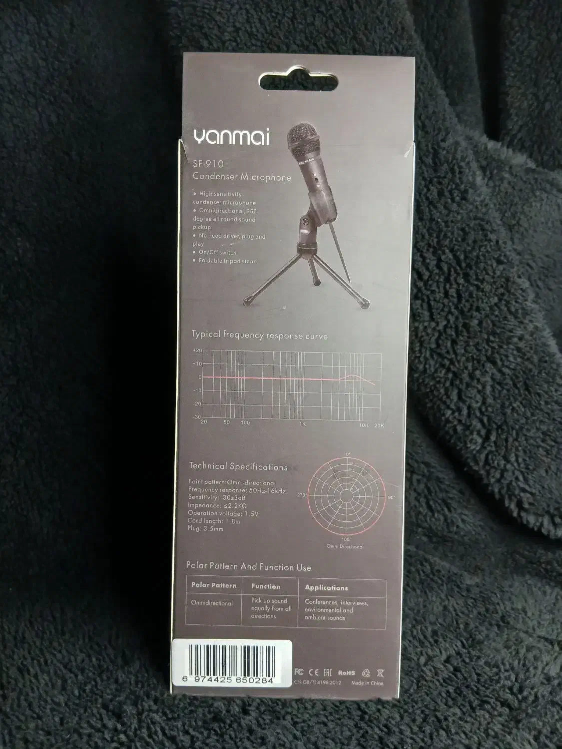 میکروفون مدل SF-910 اقتصادی|صوتی و تصویری|اسلامشهر, شهرک الهیه|دیوار