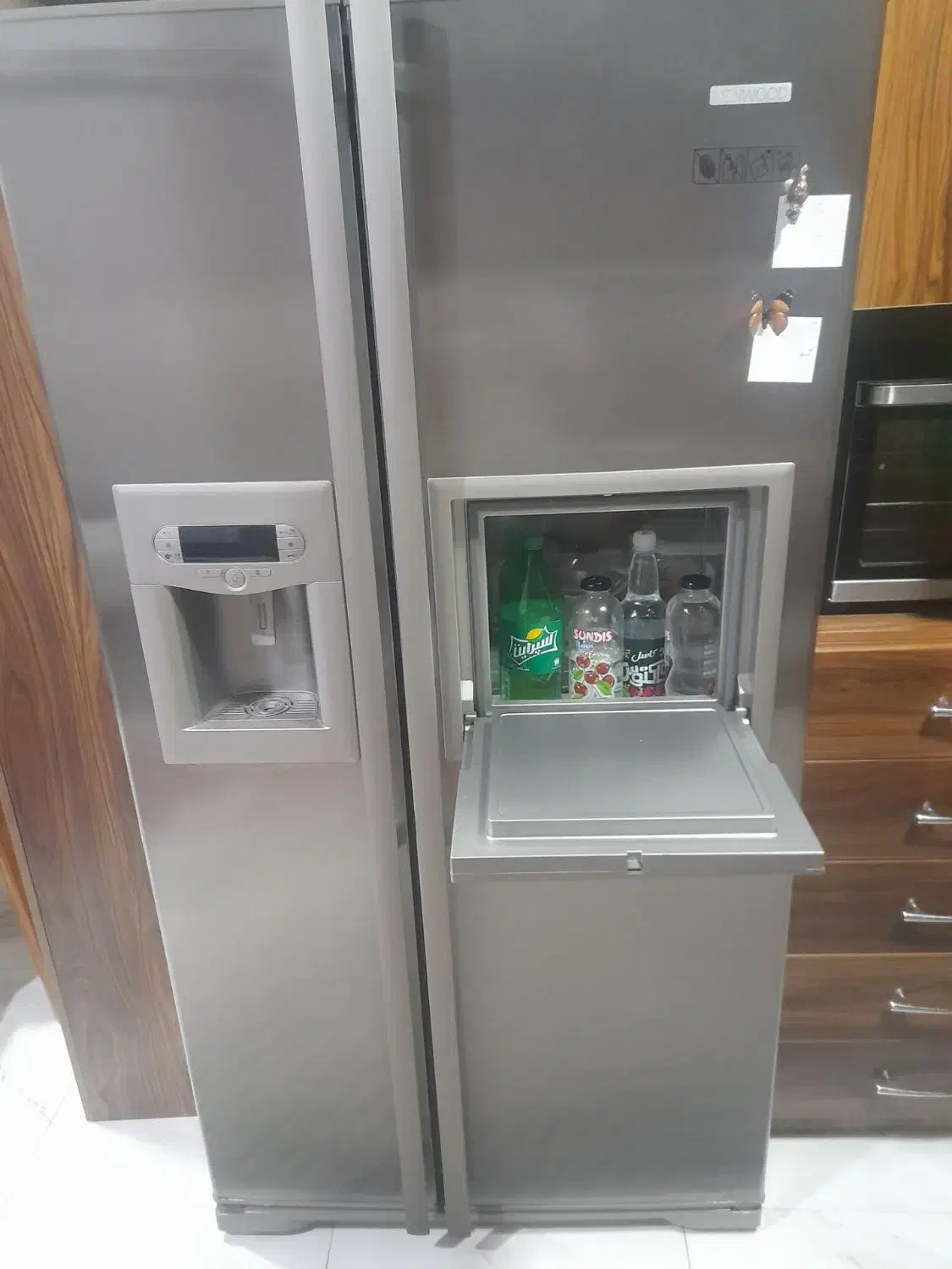 فروش یخچال ساید بای ساید کنوود|یخچال و فریزر|رشت, پیرسرا|دیوار