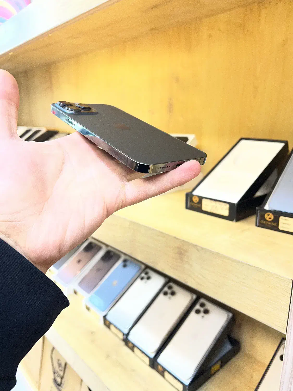 ایفون 13pro max ۲۵۶گیگ مشکی تمیز|موبایل|اصفهان, مفتح|دیوار