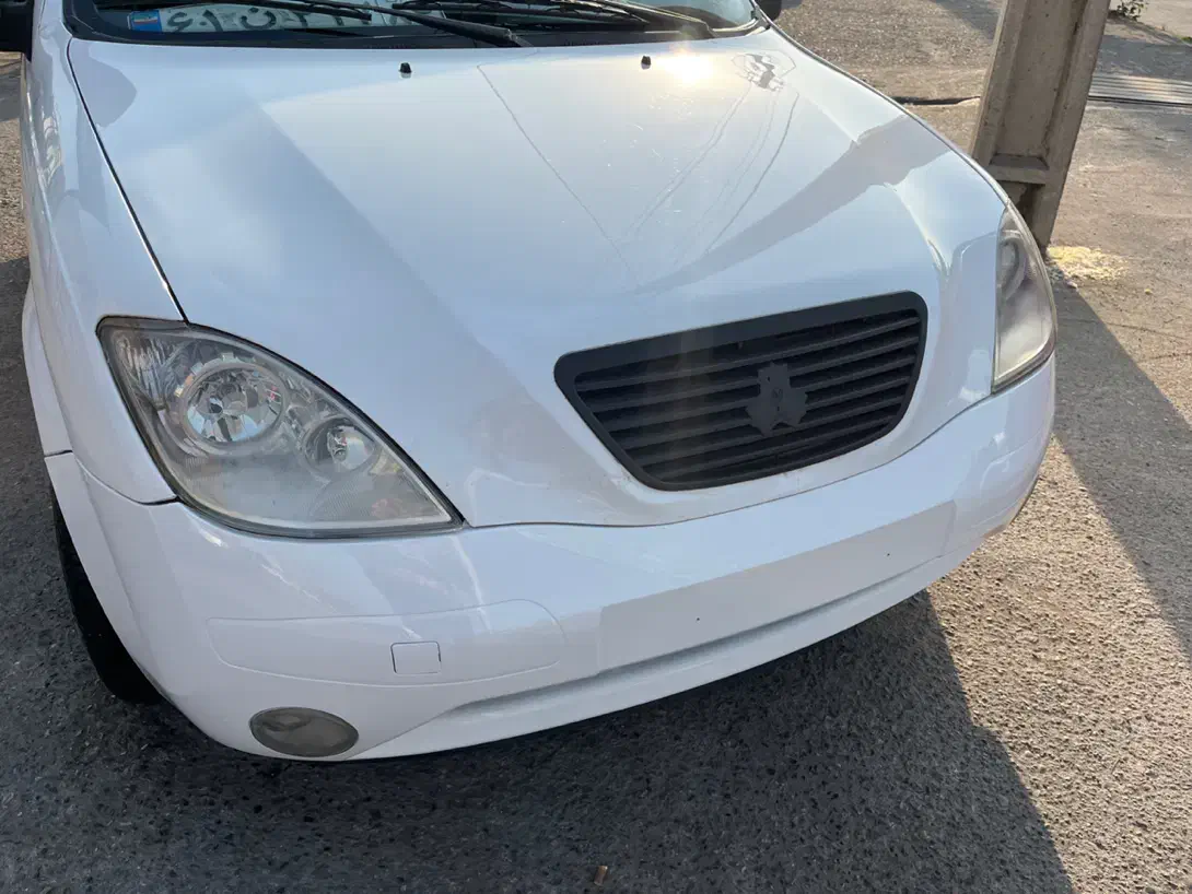 تیبا مدل ۹۵ سفید|خودرو سواری و وانت|ساری, |دیوار