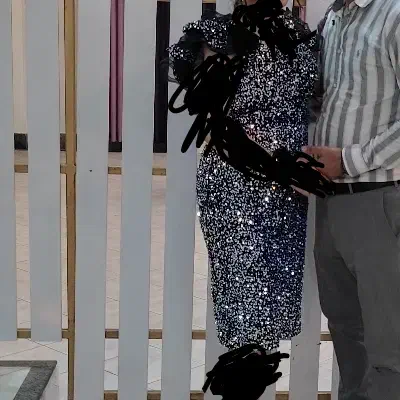 لباس مجلسی پولک سایز۴۲تا۴۴|لباس|لاهیجان, کوی آزادگان|دیوار