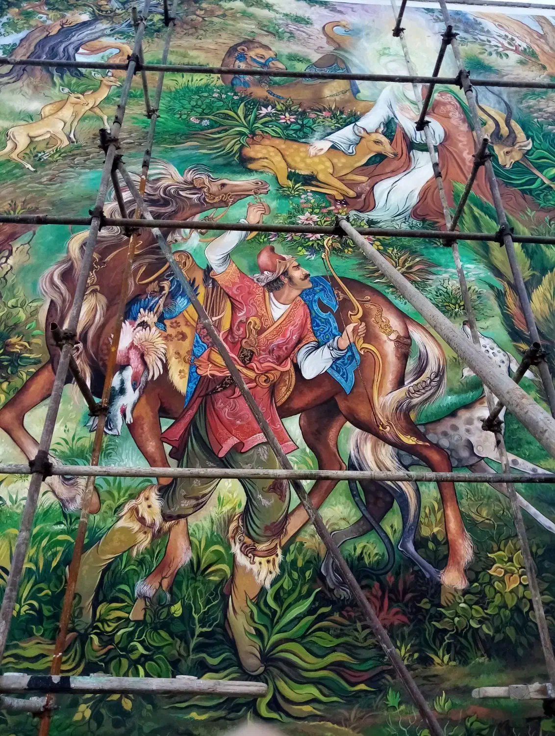 نقاشی دیوارنگاره و نگارگری|خدمات پیشه و مهارت|مشهد, جاهد شهر|دیوار