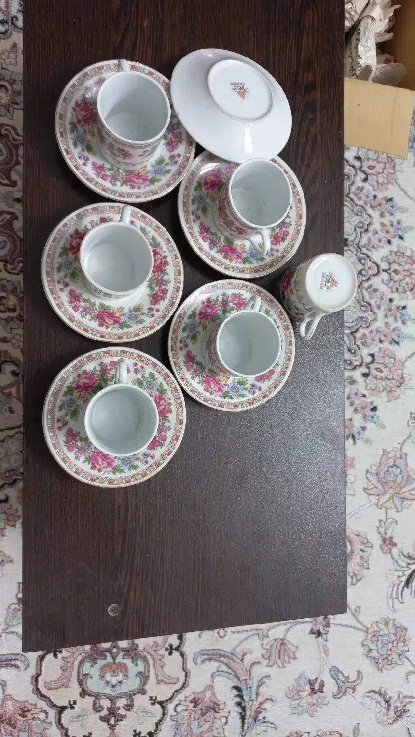 قهوه خوری گل سرخی|ظروف سرو و پذیرایی|تهران, سلسبیل شمالی|دیوار