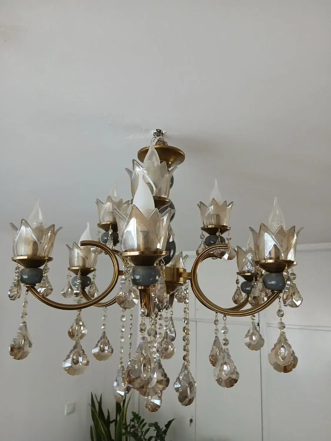 لوستر|لوستر و چراغ آویز|قزوین, |دیوار